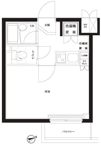 【間取り】 | ルーブル南馬込弐番館