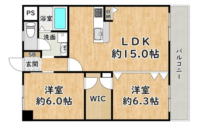 【間取り】 | シティハイツ武庫之荘