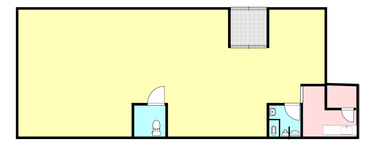 Aスタービル2階の間取り|現況優先