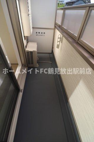 クリエオーレ徳庵のバルコニー