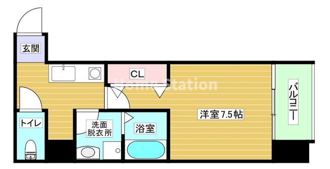 【間取り】 | TOYOTOMI STAY Premium梅田西Ⅱ