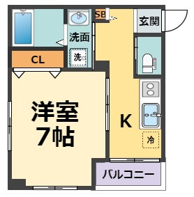 【間取り】 | ウエスタン武庫川