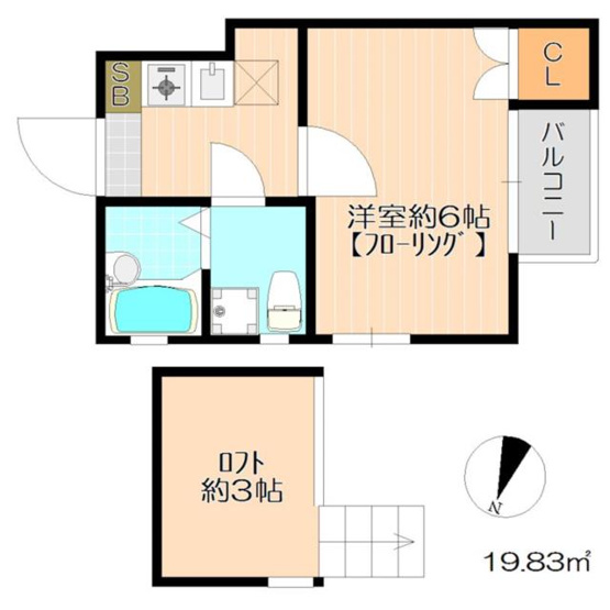 【間取り】 | エテルナ井尻ＩＩＩ | 便利なロフト付き