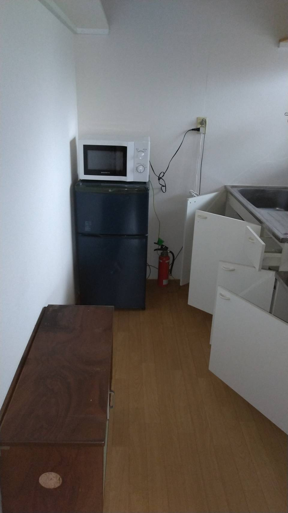 中之島アパートのキッチン