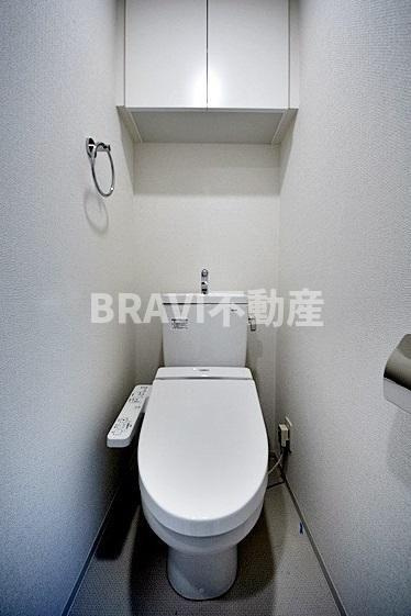 SERENiTE谷四　BRAVI不動産のトイレ|【セレニテ谷四】トイレもきれいです