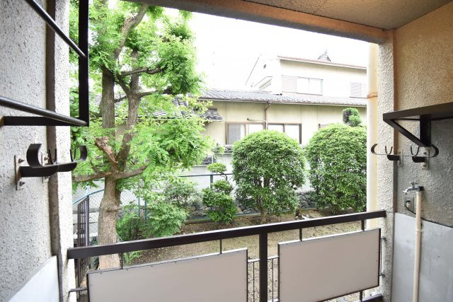小畑川ハイツの展望|ベランダからの眺望