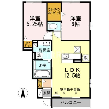 シャルマン・スクエアの間取り