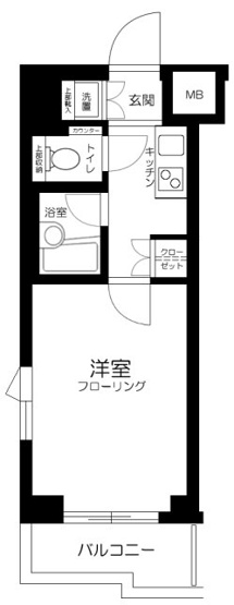 【間取り】 | ルーブル鷺宮六番館