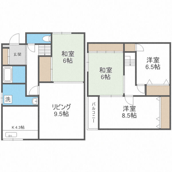 面積80m2以上 の札幌市西区の賃貸一覧 札幌市手稲区賃貸のさくらの不動産
