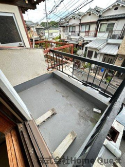 【バルコニー】 | 藤井寺4丁目貸家