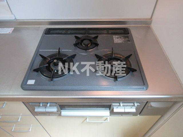 【キッチン】 | ウッディー・ヴィレッジ（長瀬賃貸） | キッチンです