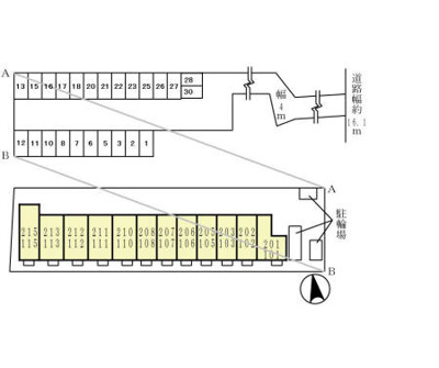 【区画図】 | ソレアードｉ