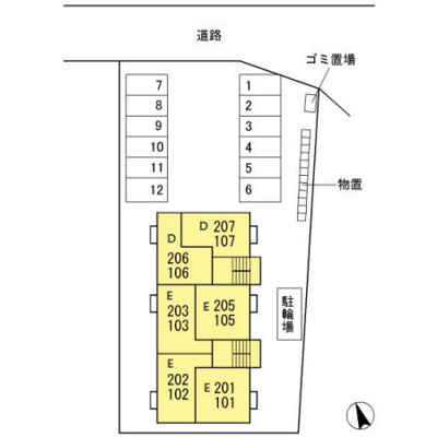 【区画図】 | アネシス寺町