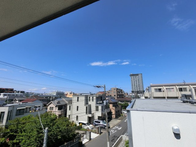 【展望】 | コーポ中原 | ６．０帖側バルコニーからの眺望です。