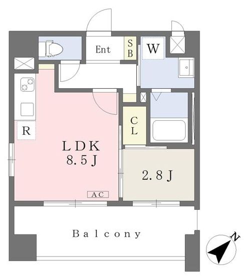 【間取り】 | ラフレシーサ博多駅南Ⅶ