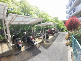 【その他共用部分】 | バイク置場です。