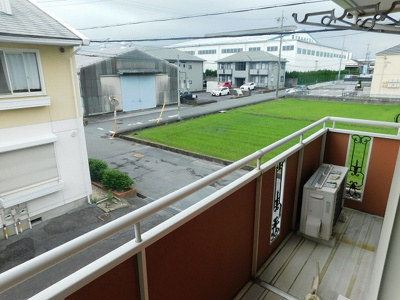 【バルコニー】 | ハイマートエル　B | ※同建物同型別のお部屋