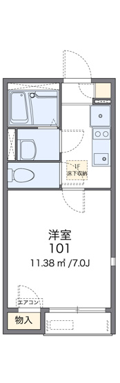 【間取り】 | みのまーじゅⅡ