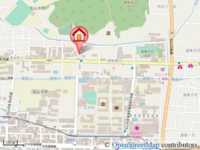 【地図】 | オ・ブーシュ道後