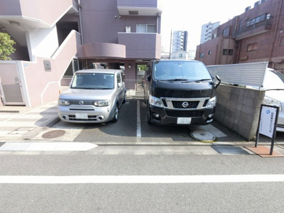 【駐車場】 | メゾンミール川崎参番館 | 平置き駐車場です。