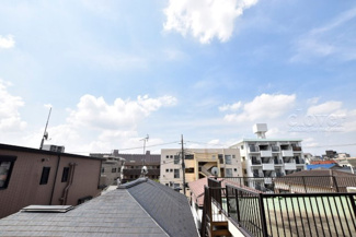 【展望】 | 物件のお問い合わせは、 ０１２０－７００－９６８までお気軽にどうぞ！
バルコニーからの眺望　視線を遮るものがありません