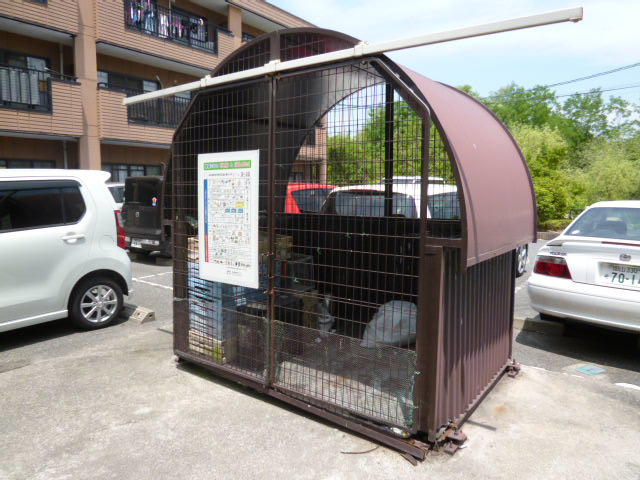 倉敷市児島上の町２丁目の賃貸マンションのその他共用部分|敷地内ゴミステーション