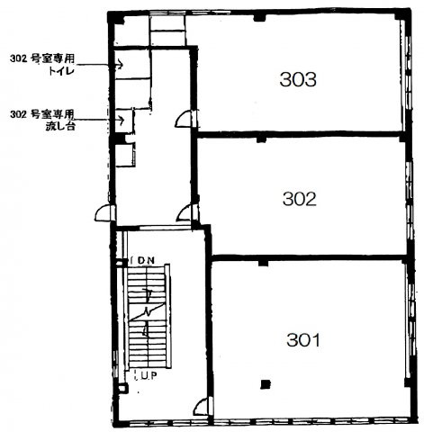 一之江妙見屋ビルの間取り