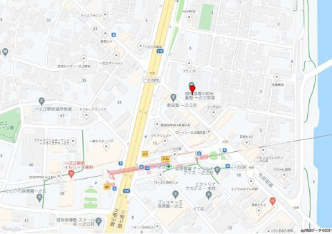 一之江妙見屋ビルの地図