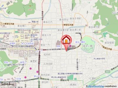 【地図】 | 南町ハイム Ａ棟