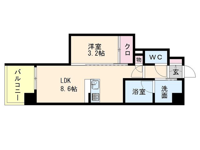 【間取り】 | リヴァイン博多駅南