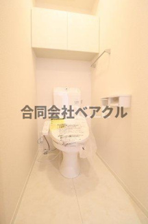 【トイレ】 | グランスタ花山 | 落ち着いたトイレです