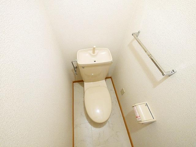 キャッスル　Ｂのトイレ|トイレもきれいです
