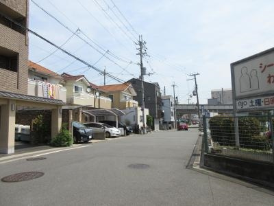 アスヴェル京都二条駅前Ⅱの周辺|前面道路
