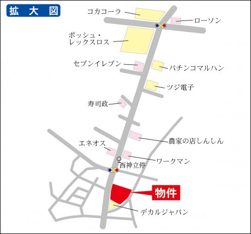 【地図】 | 栗崎貸地①