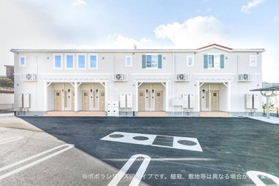 【外観】 | 亀岡町アパートＡ | 外観もきれいです