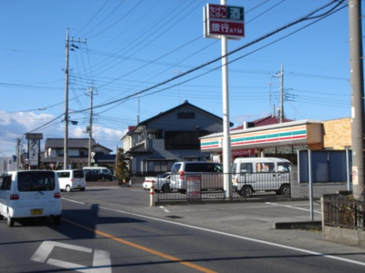 【周辺】 | グリーンパークＣ棟 | セブンイレブン太田市韮川店まで873ｍ