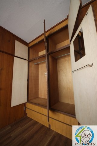 晴水ビルの収納|たっぷりとした収納スペースです