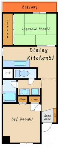 晴水ビルの間取り