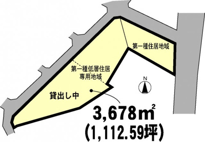 【区画図】 | 栗崎貸地④