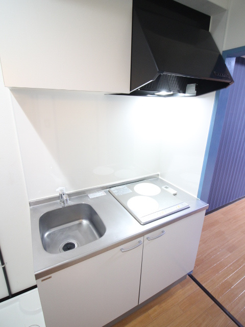 リバティハウスのキッチン|IH2口コンロ
