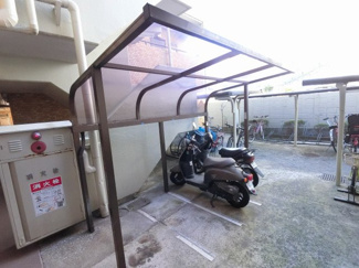 【その他共用部分】 | バイク置場です。