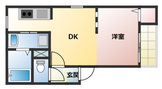 【間取り】 | グランコンフォール米野Ⅲ | 略図のため、現状優先
