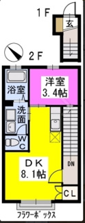 【間取り】 | バインズ　Ａ