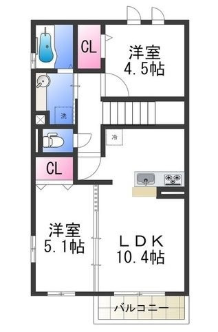 【間取り】 | ポルトボヌール