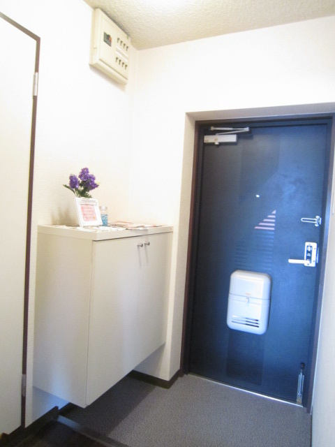 ピンクフィールドの玄関|シンプルで使いやすい玄関です