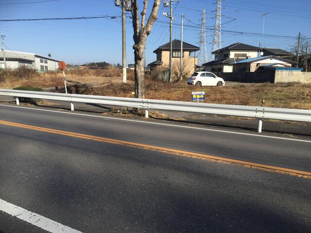 宇都宮市白沢町　1600㎡　売地の外観