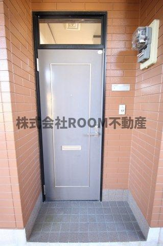 コーポアンジェラスの玄関|落ち着いた玄関です