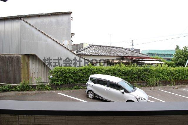 学校前コーポの展望