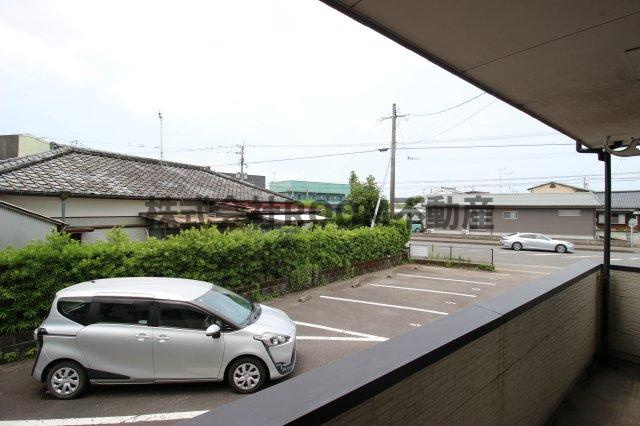 学校前コーポの展望