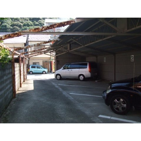 岐阜市常盤町の駐車場の外観